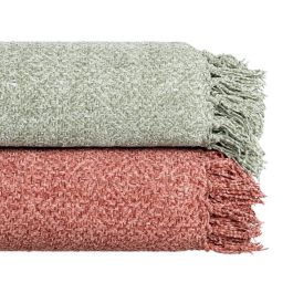 Plaid Verde Poliéster Textil/Hogar 125 X 150 cm