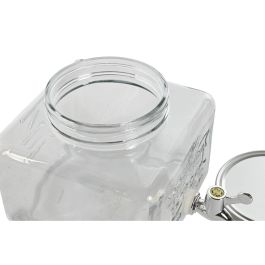 DKD Home Decor Dispensador de Bebidas de Cristal Transparente de 3,5 Litros para Nevera, Reciclable, Medidas 25x16x19 cm DKD Home Decor Dispensador de Bebidas de Cristal Transparente de 3,5 Litros para Nevera, Reciclable, Medidas 25x16x19 cm
