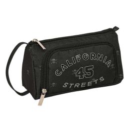 Estuche Escolar con Accesorios Safta California Negro 20 x 11 x 8.5 cm (32 Piezas) Precio: 10.58999986. SKU: B1GN486AB2