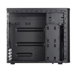 Fractal Design Core 1100 Caja PC Mini Torre Negra compatible Micro ATX/Mini ITX, ventilador 120mm, USB 2.0/3.0, GPU 350mm