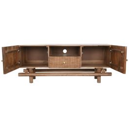 Mueble Tv Moderno DKD Home Decor Natural 42 x 60 x 145 cm Mueble Tv Moderno DKD Home Decor Natural 42 x 60 x 145 cm