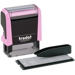 Trodat Stempel 4.0/SB Paste rosa+Kis schw 4911 Sello de texto/fecha Autoentintado 13x37mm Negro/Rosa CO2 Compensated Precio: 33.98999989. SKU: B1GSQER9DH