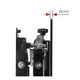 B-Tech Adaptador para Soporte VESA 600 x 400, BT7564, Negro