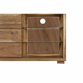 Mueble Tv Colonial DKD Home Decor Marron 40 x 63 x 200 cm