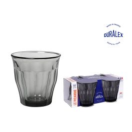 Duralex Set de 4 Vasos Picardie 31 cl Gris (12 Cajas)