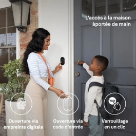 TESA Teclado Fingerprint Linus Smart Keypad 2 05/303000/Bl