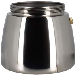 Menastyl 3935072 Cafetera italiana de aluminio para 12 tazas, compatible con todo tipo de fuegos e inducción