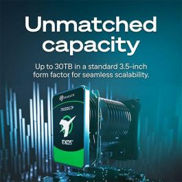 Seagate EXOS 28TB 7200RPM 512MB 3.5" SATA HDD 12Gbit/s 257MiB/s