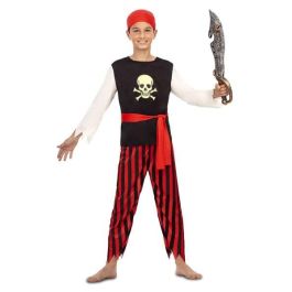 Disfraz pirata pañuelo de cabeza, camisa, fajín y pantalones talla 10-12 y Disfraz pirata pañuelo de cabeza, camisa, fajín y pantalones talla 10-12 y
