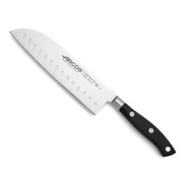 Arcos Cuchillo Santoku con Alveolos Serie Riviera 180 mm Acero Inoxidable Nitrum Mango Polioximetileno Antibacteriano Precio: 35.78999952. SKU: B1EVXJC6X7