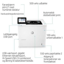 HP Impresora laser monocrono laserJet Enterprise M611dn