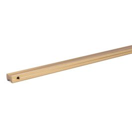 TRENTADUE Tirador Yokono de Aluminio con Acabado Latón Satinado y Distancia 384