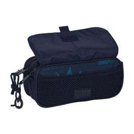 Portatodo Triple Eckō Unltd. Peaks Azul marino (21,5 x 10 x 8 cm)