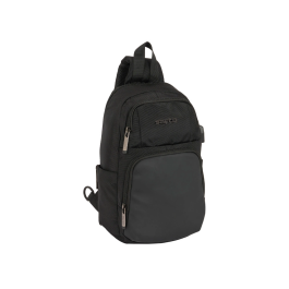 Mochila Safta Black Negro 18 x 34 x 12 cm