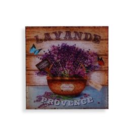 Cuadro Cristal Lavanda 30x30 cm - Versa (2 Unidades) Precio: 12.89000053. SKU: B1E64BYBXC