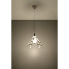 Lámpara Colgante Anata SOL-SL.0145 | Diseño Original Sencillo | Estilo Futurista, Escandinavo y Loft | Color Neutro
