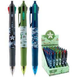 M&G Bolígrafo 4 Colores Army Surtido Expositor 36 Ud Precio: 36.79000039. SKU: B15JT2XK2F
