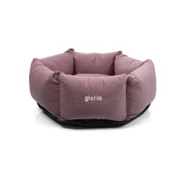 Cama para Perro Gloria Hondarribia Rosa 60 x 60 cm Hexagonal