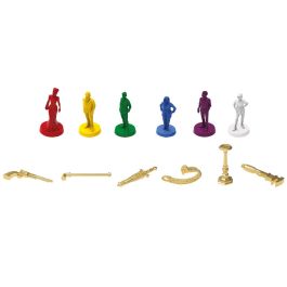 Hasbro Games F6420 Cluedo Refresh, Juego de Mesa de Misterio Clásico, Nueva Versión con Personajes y Narrativa Novedosa, Español, +8 años