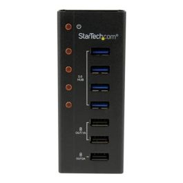 StarTech.com Hub USB 3.0 de 4 Puertos con 3 Puertos de Carga y Montaje en Pared - Hub 8 en 1 con Alimentación Externa Precio: 41.50000041. SKU: B16QGYKVQ6