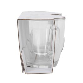 La Mediterranea Set 2 Tazas Taroda 380 ml - Vajilla de Porcelana Diseño Moderno Ø9x9.8 cm (24 Cajas)