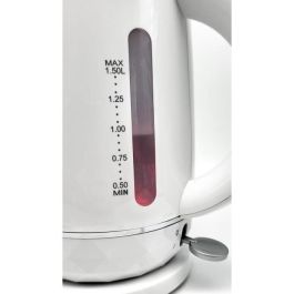 Hervidor eléctrico - TERRAILLON 15351 DIAMANT Blanco 1,5L - 2200W - Base giratoria 360° - Base elevada efecto diamante Hervidor eléctrico - TERRAILLON 15351 DIAMANT Blanco 1,5L - 2200W - Base giratoria 360° - Base elevada efecto diamante