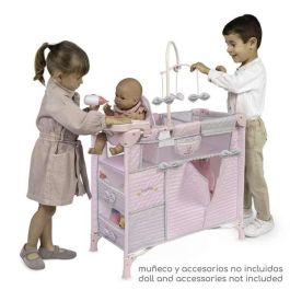 Decuevas Armario Cambiador de Muñecas Plegable con Accesorios para Muñecas de hasta 42 cm. Recomendado para Niños +3 Años Decuevas Armario Cambiador de Muñecas Plegable con Accesorios para Muñecas de hasta 42 cm. Recomendado para Niños +3 Años