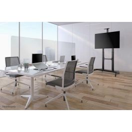 Neomounts Mobile Monitor/Tv Floor Stand For 60-100" Screen, Height Adjustable - Black Neomounts Mobile Monitor/Tv Floor Stand For 60-100" Screen, Height Adjustable - Black