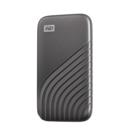 Western Digital My Passport SSD - Disco Duro Externo 500 GB, USB 3.2 / USB-C, hasta 1050MB/s, Gris, con Cifrado Hardware