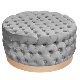 Reposapies Moderno DKD Home Decor Gris 78 x 40 x 78 cm Precio: 177.50000015. SKU: S3023068