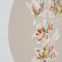 Cuadro 2/M Crema Madera Decoración 60 X 4 X 60 cm