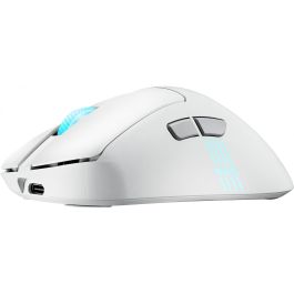 ASUS Keris II ORIGIN/WHT Ratón Gaming Óptico Inalámbrico Bluetooth USB-A 42000 DPI Blanco