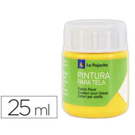 La Pajarita Pintura para Tela Amarillo Real 25 ml Precio: 2.78999985. SKU: B194P8YVJ7