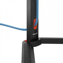 TooQ DB1401TN-B Soporte de Monitor Gaming para Escritorio 17"-32" Independiente Negro/Rojo