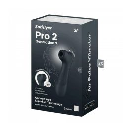 Succionador de Clítoris Satisfyer Pro 2 Generation 3 Negro
