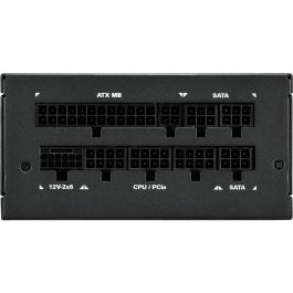 Sharkoon Rebel P20 SFX 750W Fuente Alimentación PC Modular, 1x 12-Pin High Power, 2x PCIe, Gestión de Cables, Negro