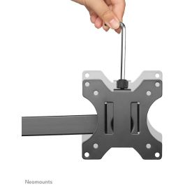 Neomounts FPMA-D550DBLACK Soporte de Escritorio Dual Full Motion para 2 Monitores 10-32" Ajustable Altura hasta 8kg Negro