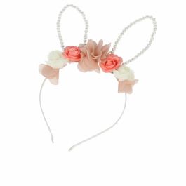 Inca Diadema con Orejitas de Conejo y Flores Multicolor para Niñas, Accesorio de Cabello Forrado en Metal con Perlitas (1 unidad) Precio: 6.9900006. SKU: B1H8WE9G22
