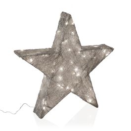 Estrella Plateada En 3D Luminosa 50Cm Versa (2 Unidades) Estrella Plateada En 3D Luminosa 50Cm Versa (2 Unidades)