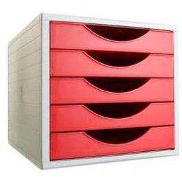 Archivo 2000 Módulo Archivotec 5 Cajones Válido Para Formato Din A4, Fólio Y Subcarpeta 340x270x260 mm Rojo Precio: 22.68999986. SKU: S8401212