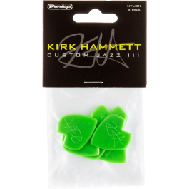 Dunlop Pack 6 Púas Signature Kirk Hammett Custom Jazz III Precio: 8.98999992. SKU: B15R6CXHJK