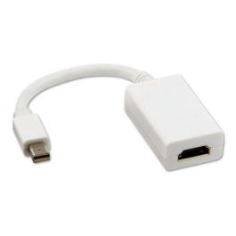 Conversor Nanocable 10.16.0102-W/ Mini DisplayPort Macho - HDMI Hembra/ 15cm/ Blanco Precio: 9.5000004. SKU: B1EDG9A7WJ