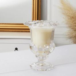 Home Deco Factory Vela Perfumada Peonía en Jarrón de Vidrio 167g - d.12 cm h.15 cm