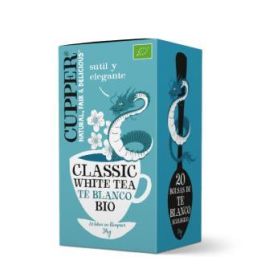 CUPPER Té Blanco Ecológico Infusión 20 Bolsitas. Brotes y Hojas Jóvenes de China, Ligero y Refrescante Precio: 3.8900004. SKU: B129C2MGKK