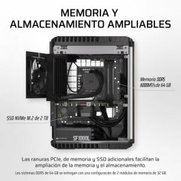 PC de Sobremesa Corsair ONE i500 I9-14900K 64 GB RAM 2 TB SSD Nvidia Geforce RTX 4090