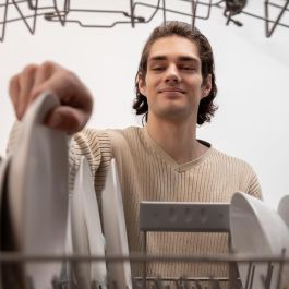 Cecotec Lavavajillas Bolero Aguazero 6500 C 15 servicios 6 programas Blanco C