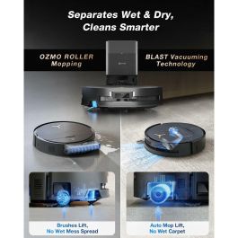 Ecovacs DEEBOT X9 PRO Aspiradora Robot - 16600 Pa - Tecnología BLAST - Autolimpieza Instantánea
