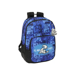 Mochila Escolar El Niño Roller Azul Negro 32 x 42 x 15 cm Precio: 28.49999999. SKU: B19DN35P8J
