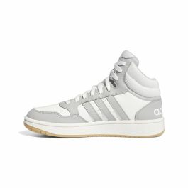 Zapatillas Casual de Mujer Adidas Hoops 3.0 Mid Blanco