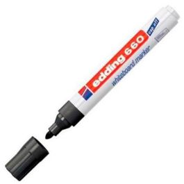 Edding Rotulador para pizarra blanca 660 negro punta redonda 1,5-3 mm, recargable Precio: 10.50000006. SKU: S8421321